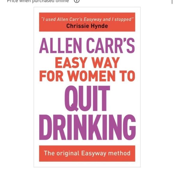Accents Allen Carrs Easy Way For Women To Quit Drinking By Chrissie Hynde Poshmark Accents Allen Carrs Easy Way For Women To Quit Drinking By Chrissie Hynde Poshmark